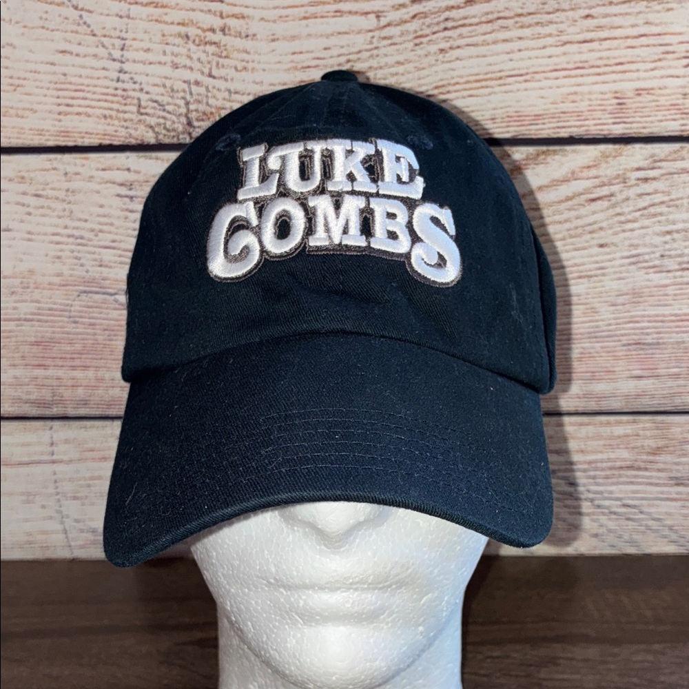 EUC Navy Adjustable Luke Combs Baseball Cap Big X